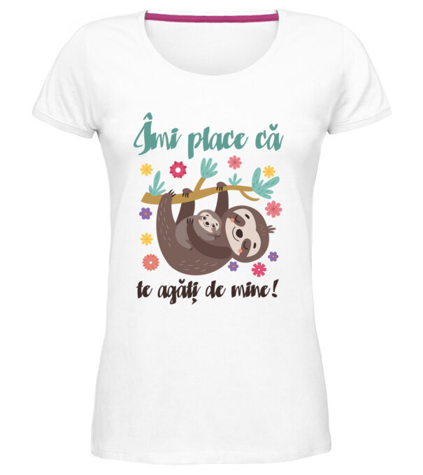  model  pe tricou