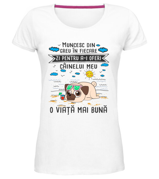  model  pe tricou