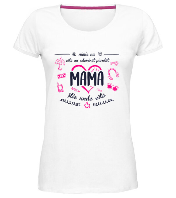  model  pe tricou
