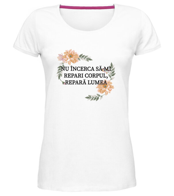  model  pe tricou
