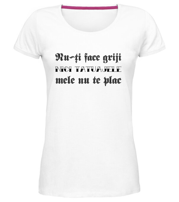  model  pe tricou