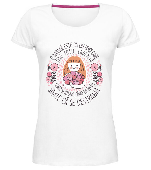  model  pe tricou