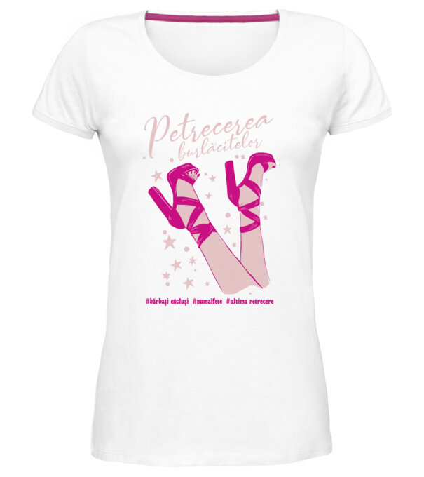  model  pe tricou