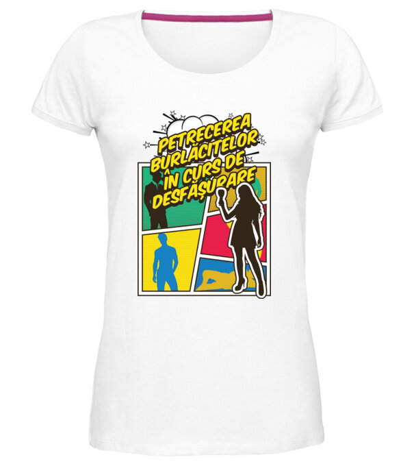  model  pe tricou