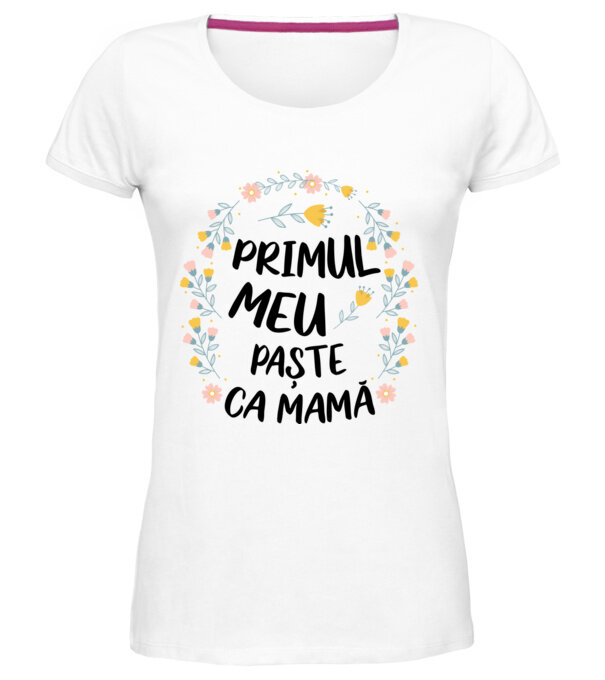  model  pe tricou