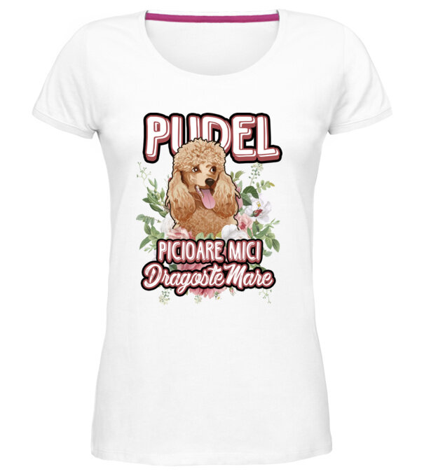  model  pe tricou