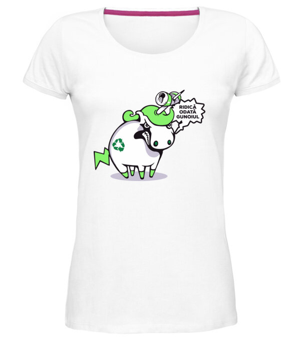 model  pe tricou