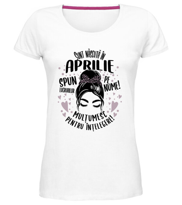  model  pe tricou