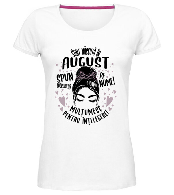  model  pe tricou