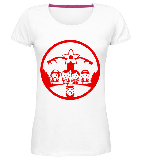  model  pe tricou