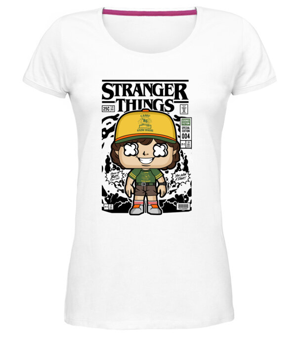  model  pe tricou