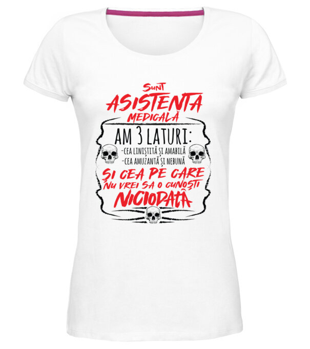  model  pe tricou