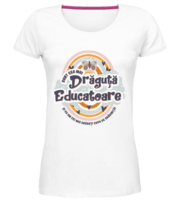  model  pe tricou