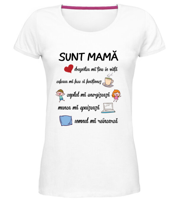  model  pe tricou