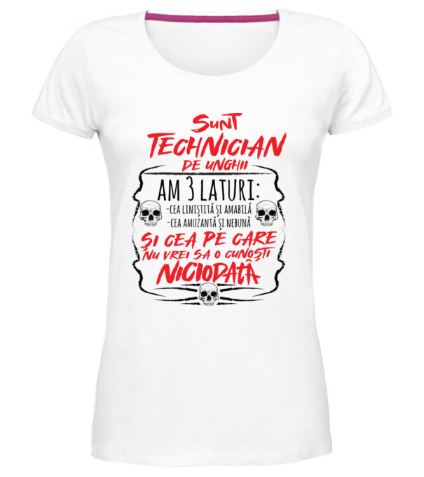  model  pe tricou