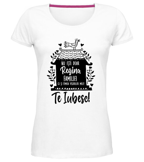  model  pe tricou