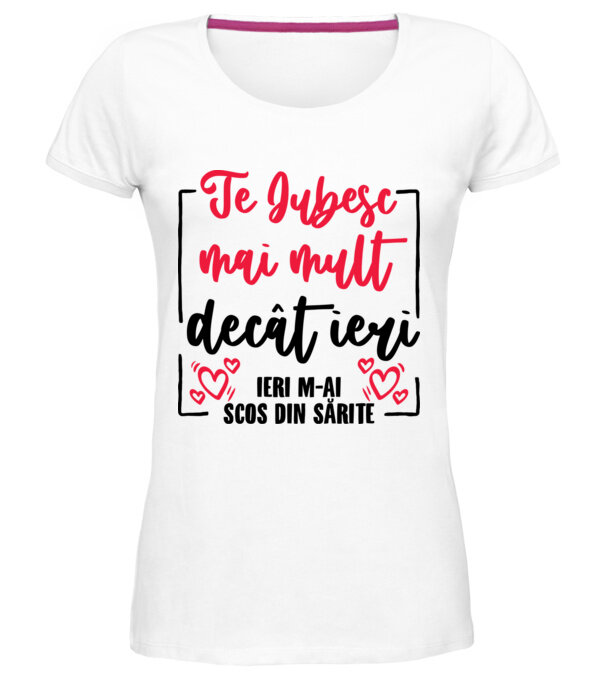  model  pe tricou