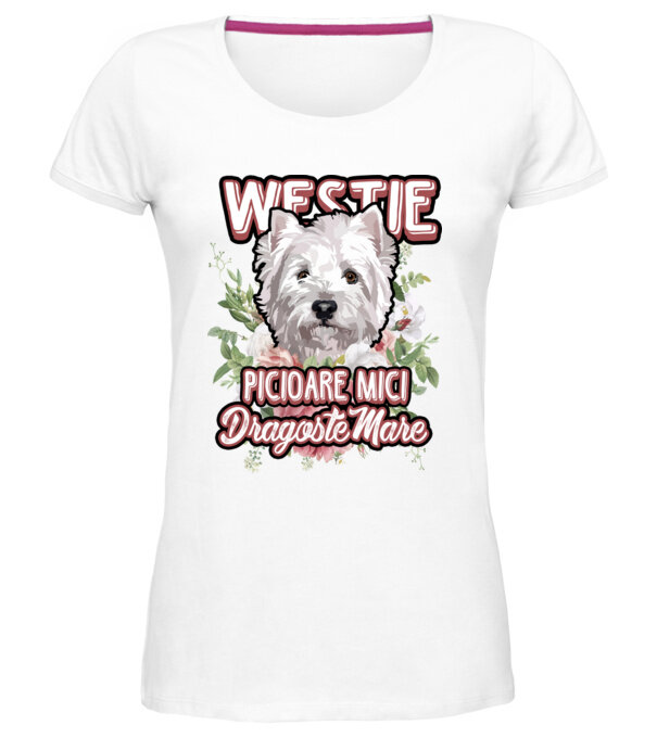  model  pe tricou