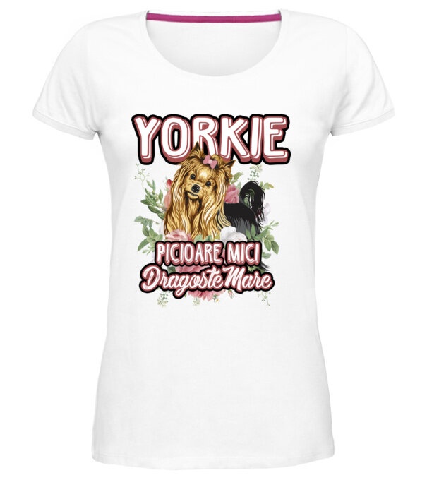  model  pe tricou
