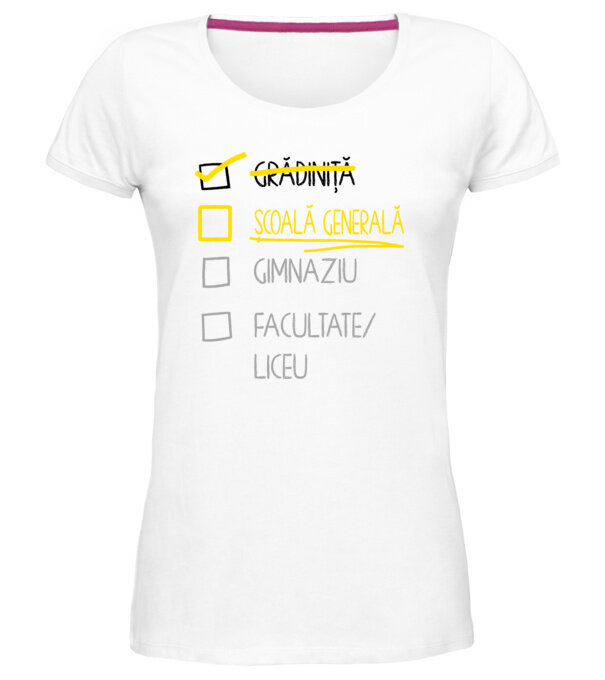  model  pe tricou