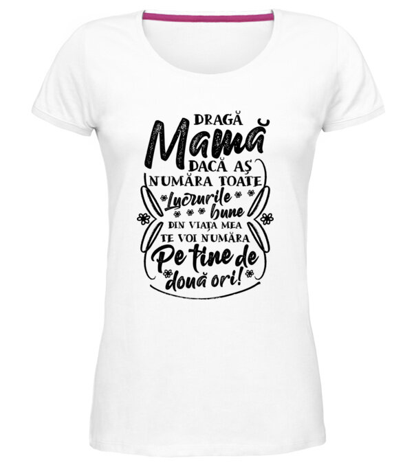  model  pe tricou