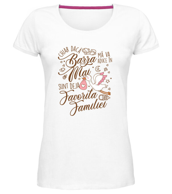  model  pe tricou