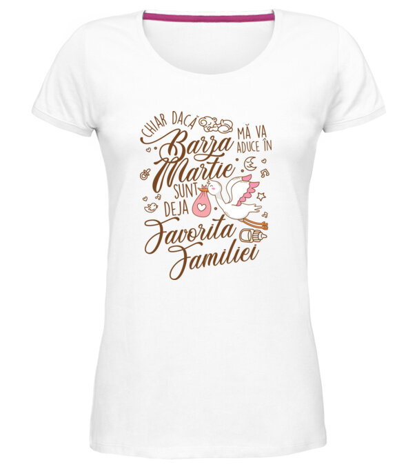  model  pe tricou