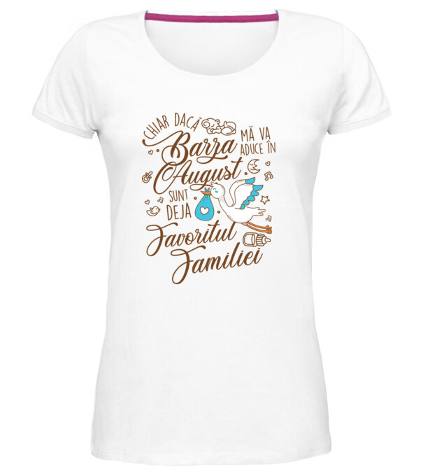  model  pe tricou