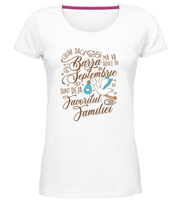  model  pe tricou