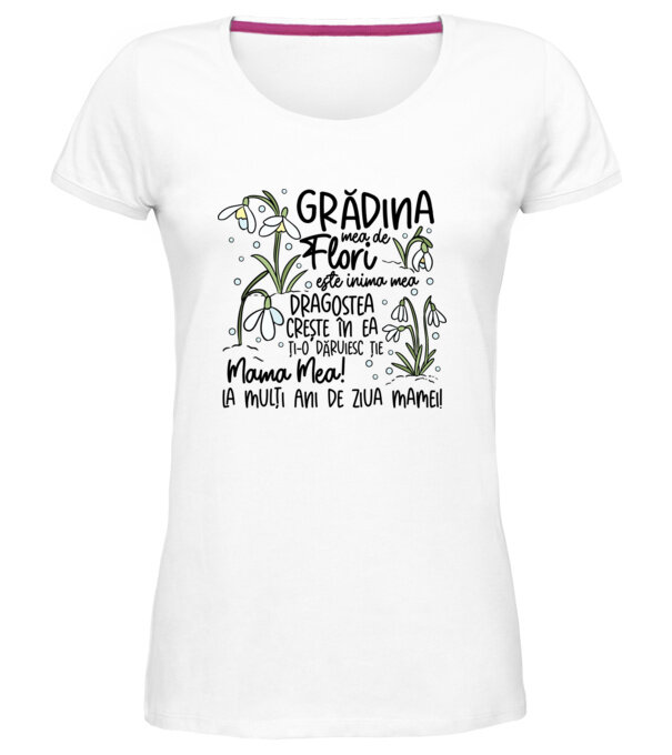  model  pe tricou