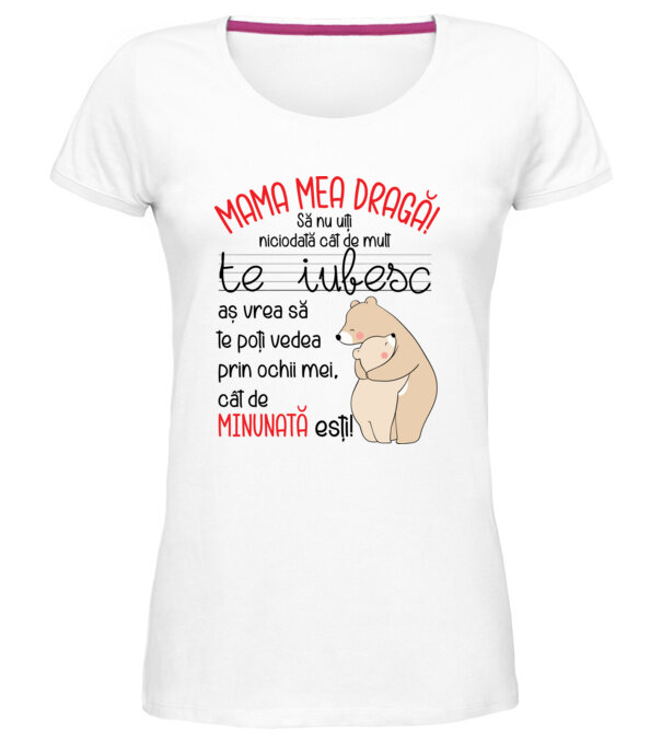  model  pe tricou