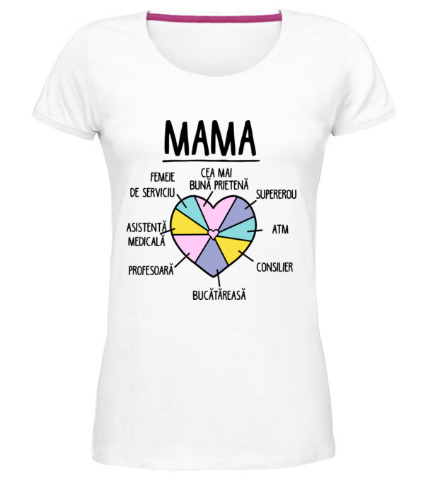  model  pe tricou