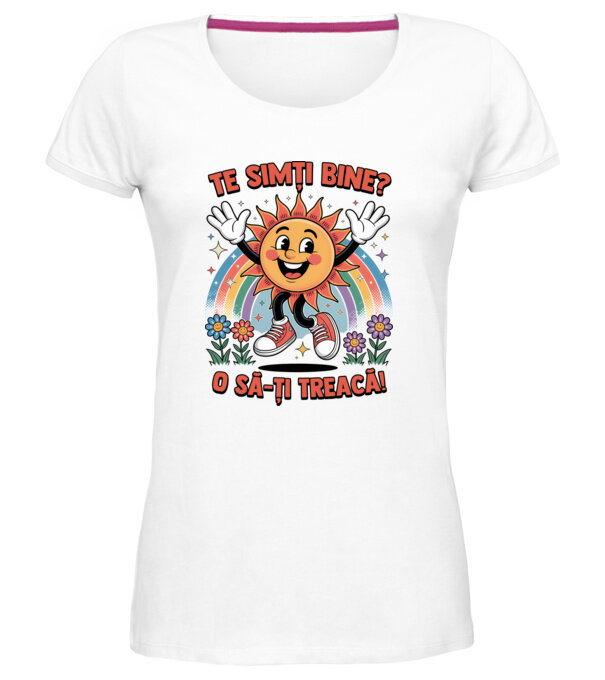  model  pe tricou