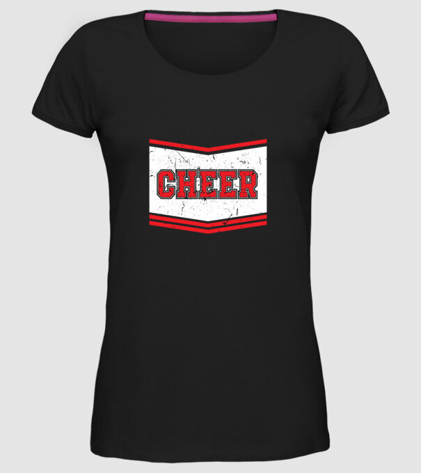 Majoretă carnaval model negru pe tricou