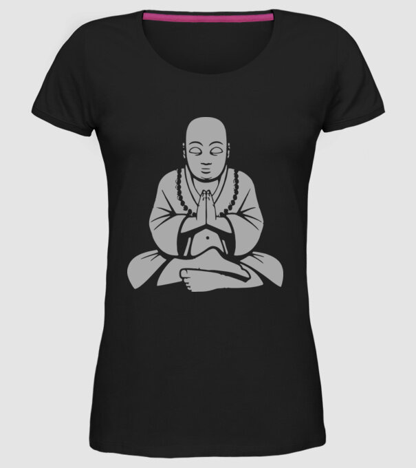 monk model negru pe tricou