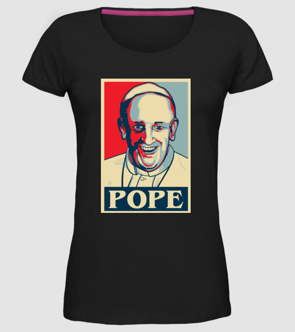 Poster Papa model negru pe tricou