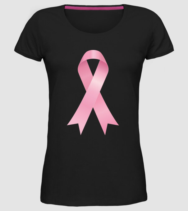 Panglică model negru pe tricou