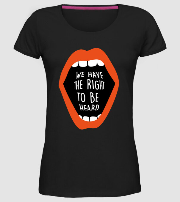 Libertatea de exprimare model negru pe tricou