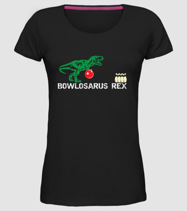 Trex model negru pe tricou