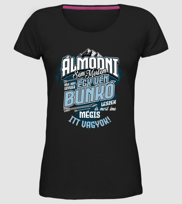 Ticălos bătrân model negru pe tricou