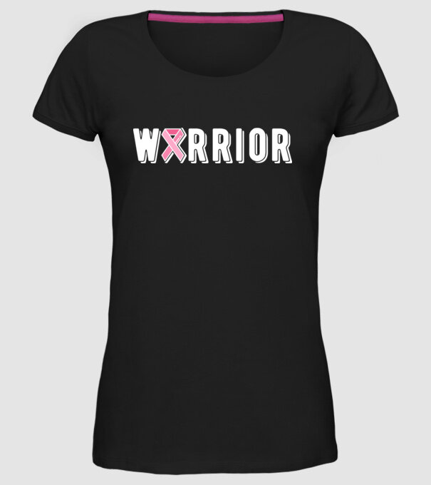 Warrior model negru pe tricou