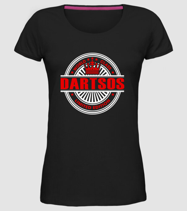 World class magyar DARTS model negru pe tricou