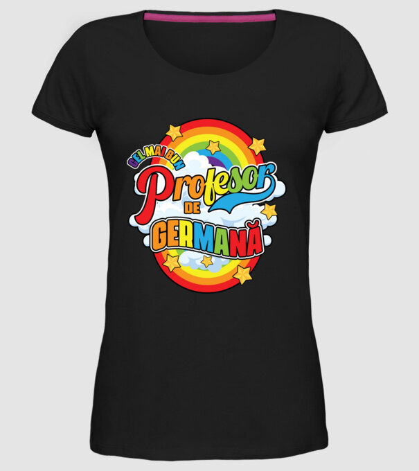 Cel mai bun germană model negru pe tricou