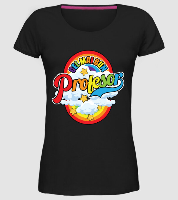 Cel mai bun Profesor model negru pe tricou