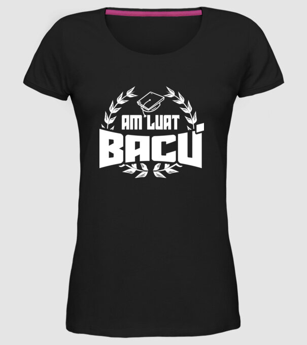 Am luat bacu model negru pe tricou
