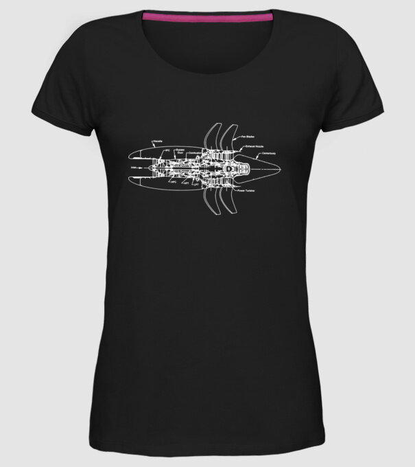 Avioane model negru pe tricou