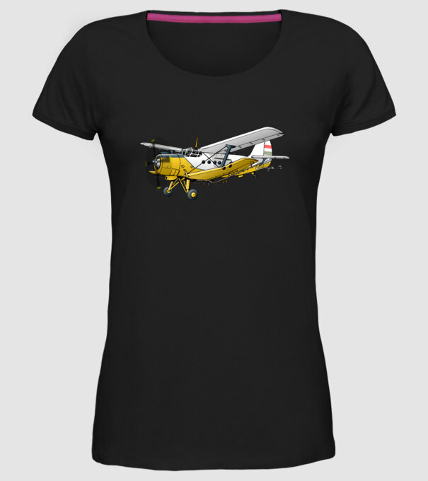 Avioane model negru pe tricou