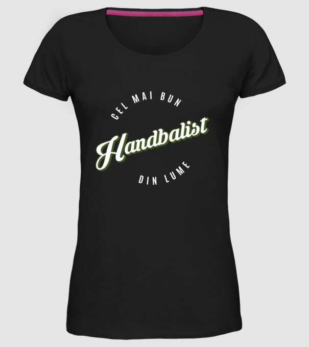 Cel mai bun Handbalist din lume model negru pe tricou