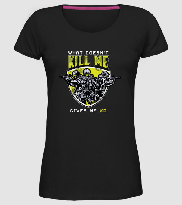 Gamer xp model negru pe tricou
