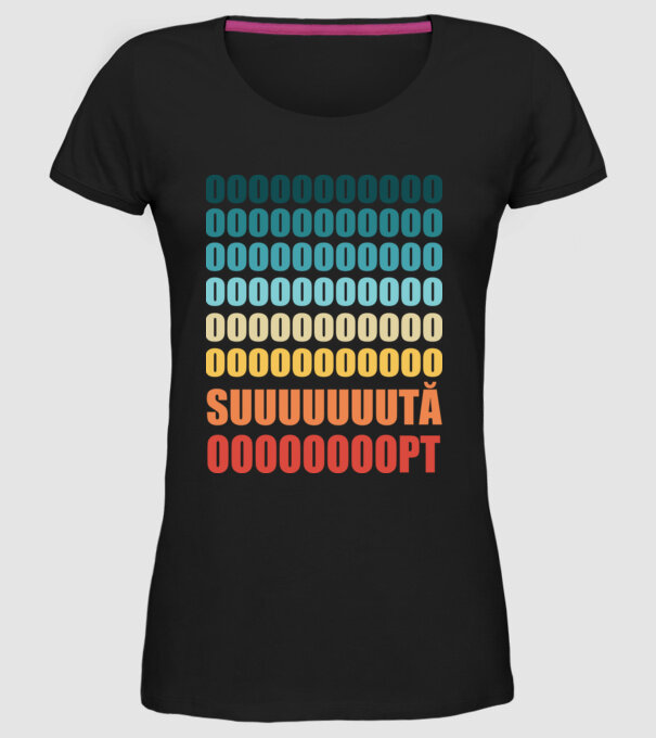 Oooooo suuută oooopt  model negru pe tricou